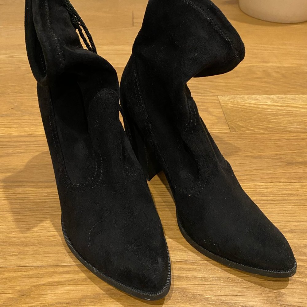 Steve Madden Black Ankle Boots